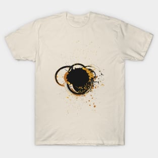 New Year Splatter Abstract T-Shirt